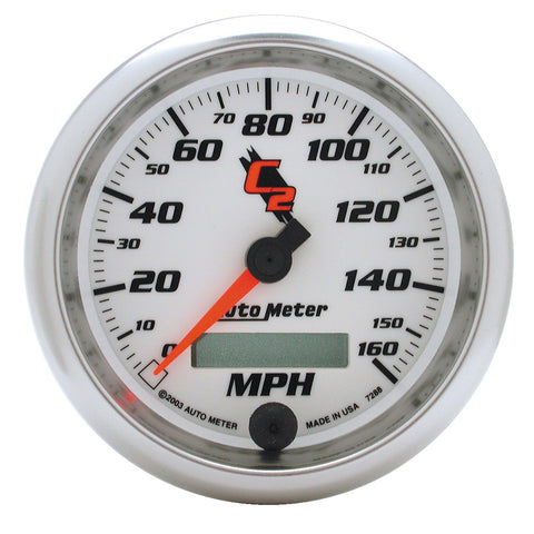 3-3/8" SPEEDOMETER 0-160 MPH C2