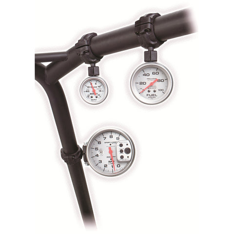 ROLL POD FOR 1.625" ROLL CAGE FITS 5" PEDESTAL TACH BLACK