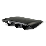 DASH TOP TRIPLE 2-1/16" BLACK FORD MUSTANG 05-09 S197