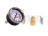 Kleinn Air Horns - 1021 - 250 PSI Dash Mount Gauge