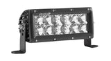 RIGID E-Series PRO LED Light Spot/Flood Optic Combo 6 Inch Black Housing