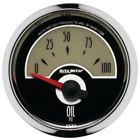 2-1/16" OIL PRESSURE 0-100 PSI CRUISER
