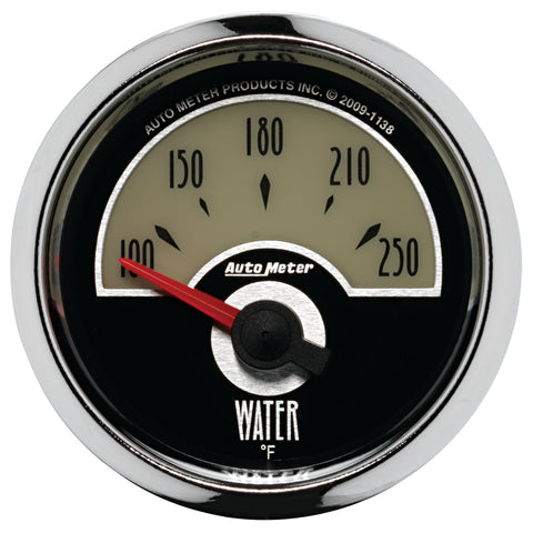 2-1/16" WATER TEMPERATURE 100-250 °F CRUISER
