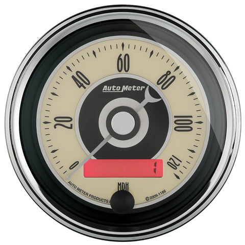3-3/8" SPEEDOMETER 0-120 MPH CRUISER AD