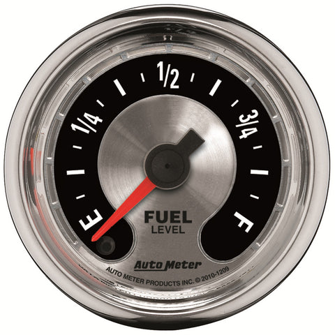 2-1/16" FUEL LEVEL PROGRAMMABLE 0-280 O AM MUSCLE