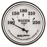 2-1/16" WATER TEMPERATURE 100-250 °F OLD-TYME WHITE II