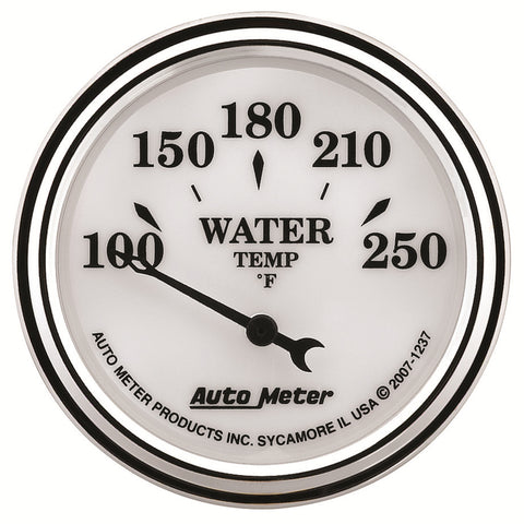 2-1/16" WATER TEMPERATURE 100-250 °F OLD-TYME WHITE II