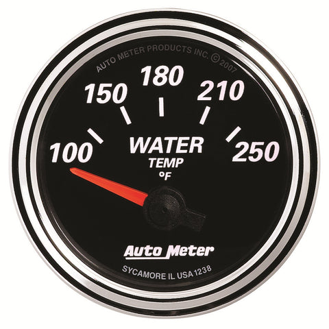 2-1/16" WATER TEMPERATURE 100-250 °F DESIGNER BLACK II