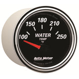 2-1/16" WATER TEMPERATURE 100-250 °F DESIGNER BLACK II