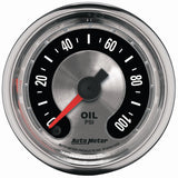 2-1/16" OIL PRESSURE 0-100 PSI AMERICAN MUSCLE