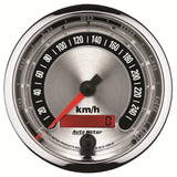 3-3/8" SPEEDOMETER 0-260 KPH AMERICAN MUSCLE
