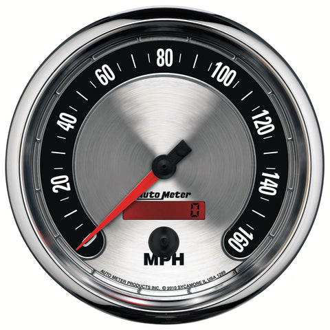 5" SPEEDOMETER 0-160 MPH AMERICAN MUSCLE
