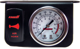 Kleinn Air Horns - 1303R - Panel Gauge W/ Rocker Horn Button
