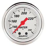 2-1/16" WATER TEMPERATURE 120-240 °F ARCTIC WHITE