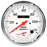 5" TACHOMETER/SPEEDOMETER COMBO 8K RPM/120 MPH ARCTIC WHITE