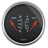 3-3/8" DUAL GAUGE 100-250 °F/8-18V DESIGNER BLACK