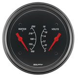 3-3/8" DUAL GAUGE 100-250 °F/8-18V DESIGNER BLACK