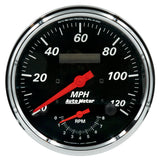 5" TACHOMETER/SPEEDOMETER COMBO 8K RPM/120 MPH DESIGNER BLACK