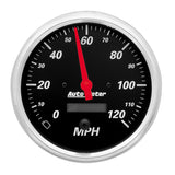 5" SPEEDOMETER 0-120 MPH DESIGNER BLACK