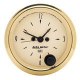 2-1/16" CLOCK 12 HOUR GOLDEN OLDIES