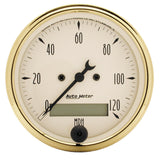 3-1/8" SPEEDOMETER 0-120 MPH GOLDEN OLDIES