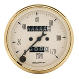 3-1/8" SPEEDOMETER 0-120 MPH GOLDEN OLDIES
