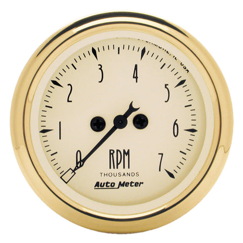 2-1/16" IN-DASH TACHOMETER 0-7000 RPM GOLDEN OLDIES