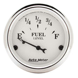 2-1/16" FUEL LEVEL 73-10 O OLD TYME WHITE