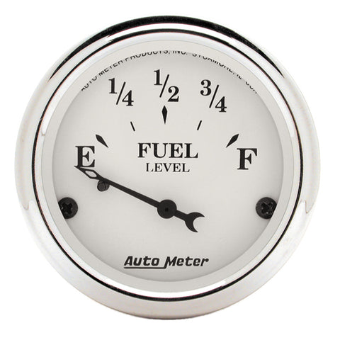 2-1/16" FUEL LEVEL 73-10 O OLD TYME WHITE