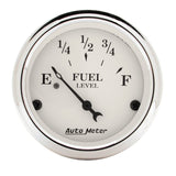 2-1/16" FUEL LEVEL 240-33 O OLD TYME WHITE