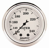 2-1/16" WATER TEMPERATURE 120-240 °F OLD-TYME WHITE