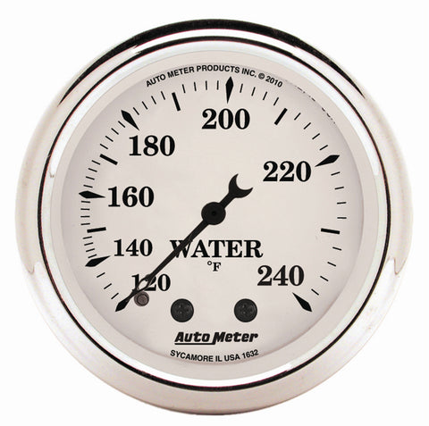2-1/16" WATER TEMPERATURE 120-240 °F OLD-TYME WHITE