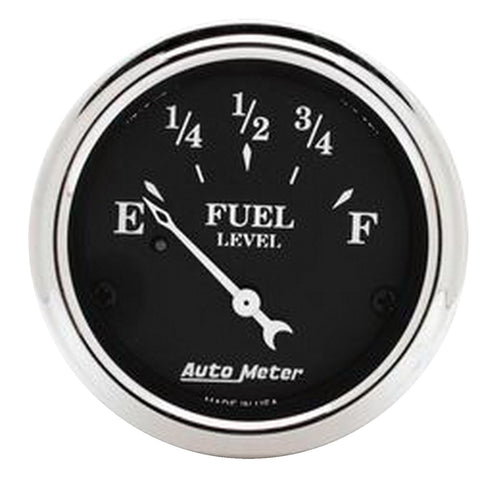 2-1/16" FUEL LEVEL 73-10 O OLD TYME BLACK