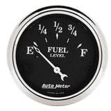 2-1/16" FUEL LEVEL 240-33 O OLD TYME BLACK