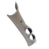 A-PILLAR FULL DUAL 2-1/16" TAN DODGE RAM 10-15