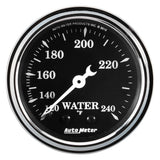 2-1/16" WATER TEMP 120-240 °F MECH OLD TYME BLACK