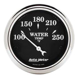 2-1/16" WATER TEMPERATURE 100-250 °F OLD TYME BLACK