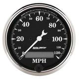 5 GAUGE DIRECT-FIT DASH KIT CHEVY 55-56 OLD TYME BLACK