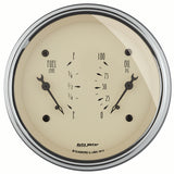 3-3/8" DUAL GAUGE 100 PSI/240-33 O ANTIQUE BEIGE