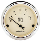 2-1/16" FUEL LEVEL 0-30 O ANTIQUE BEIGE
