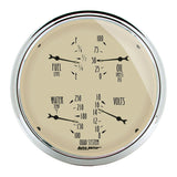 5" QUAD GAUGE 100 PSI/100-250 °F/8-18V/0-90 O ANTIQUE BEIGE