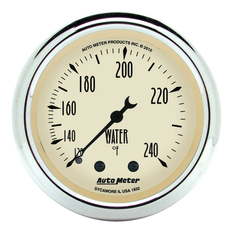 2-1/16" WATER TEMPERATURE 120-240 °F ANTIQUE BEIGE