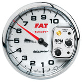 5" TACHOMETER 0-10000 RPM WHITE PRO-CYCLE