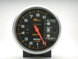 5" TACHOMETER 0-9000 RPM BLACK PRO-CYCLE