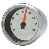 2-5/8" TACHOMETER 0-8000 RPM CHROME PRO-CYCLE