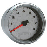 2-5/8" TACHOMETER 0-8000 RPM CHROME FLAME PRO-CYCLE