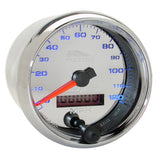2-5/8" SPEEDOMETER 0-120 MPH CHROME PRO-CYCLE