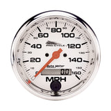 3-3/4" SPEEDOMETER 0-160 MPH WHITE PRO-CYCLE