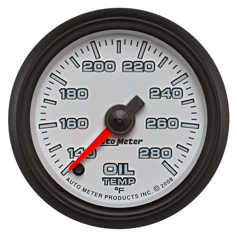 2-1/16" OIL TEMPERATURE 140-280 °F WHITE PRO-CYCLE