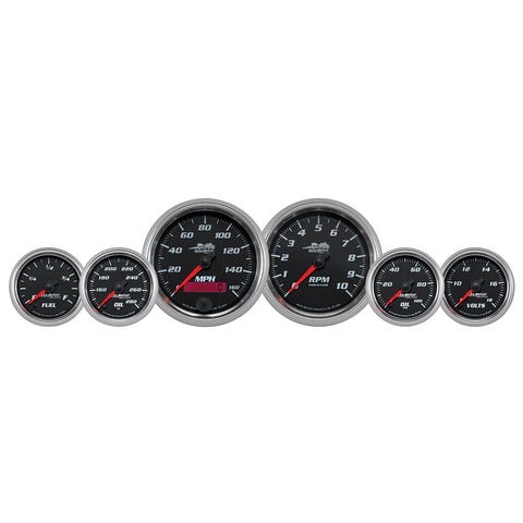 6 PIECE BAGGER KIT 160 MPH/0-10000 RPM/100 PSI/140-280 °F/8-18V/280OE-0OF BLACK PRO-CYCLE